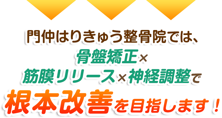 根本改善を目指します